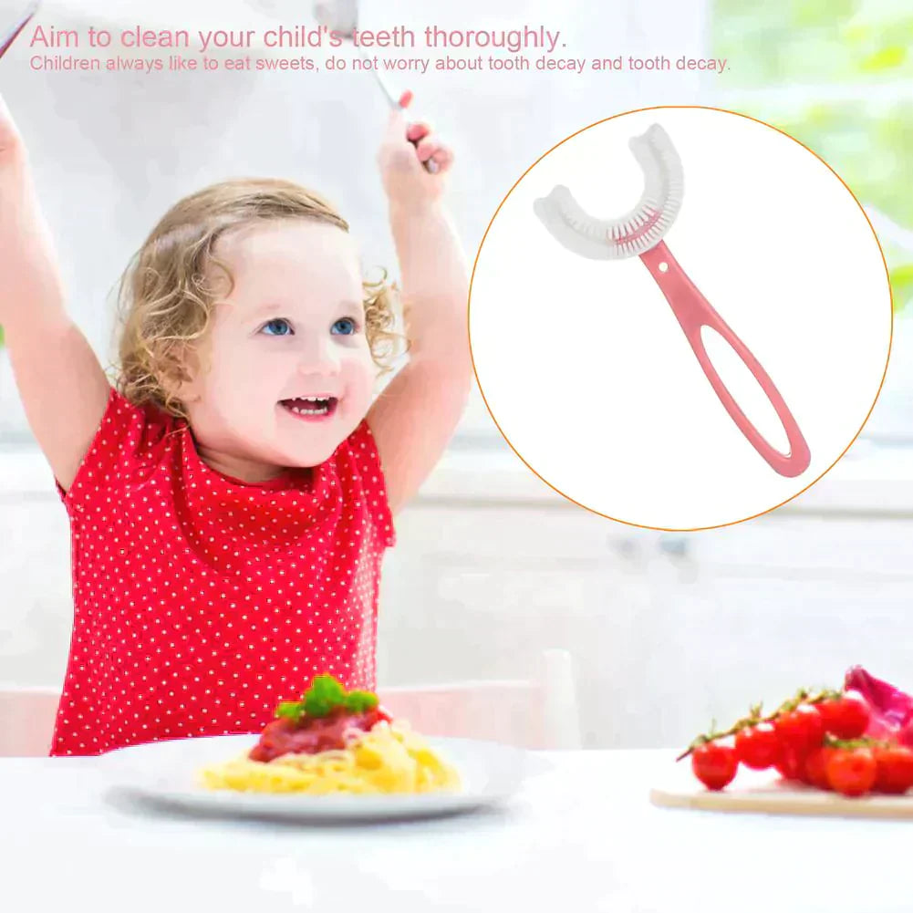 U Shaped Toothbrush For Kids