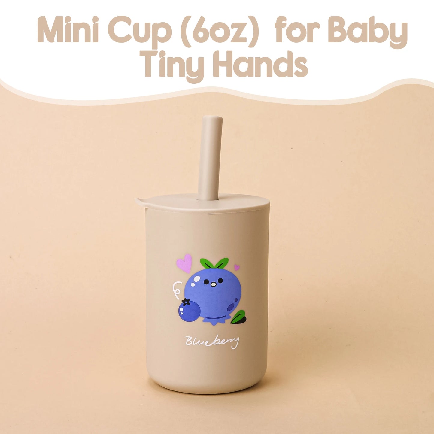 Baby Feeding Straw Cup Baby Cartoon Learning Feeding Cup