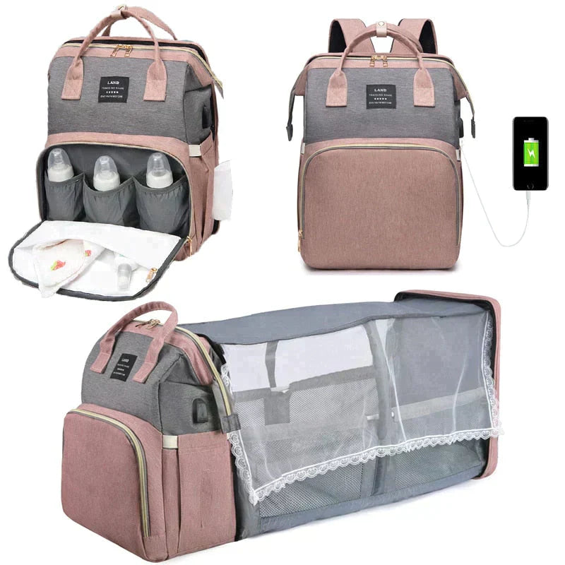 Diaper Bag And Changing Station