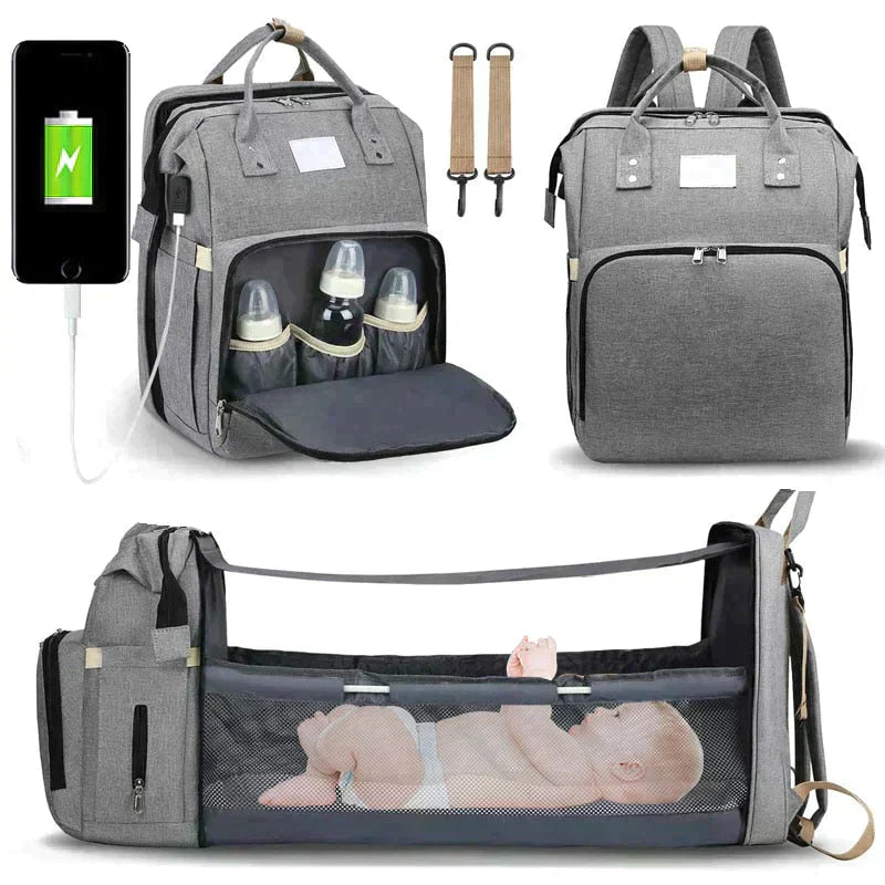 Diaper Bag And Changing Station