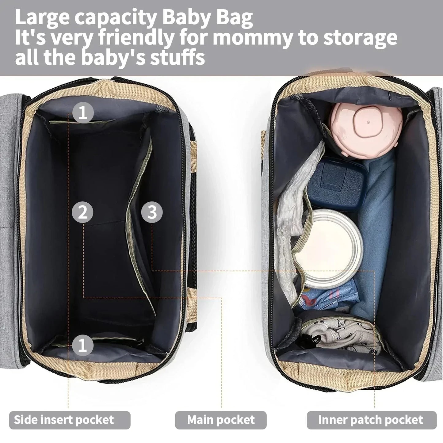 Diaper Bag And Changing Station
