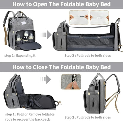 Diaper Bag And Changing Station