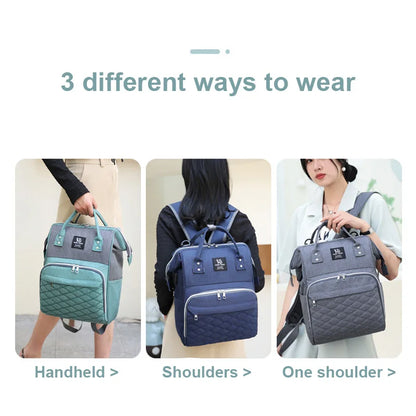 Mommy Diaper Bags Baby Stroller Large Capacity Backpacks with Changing Mat