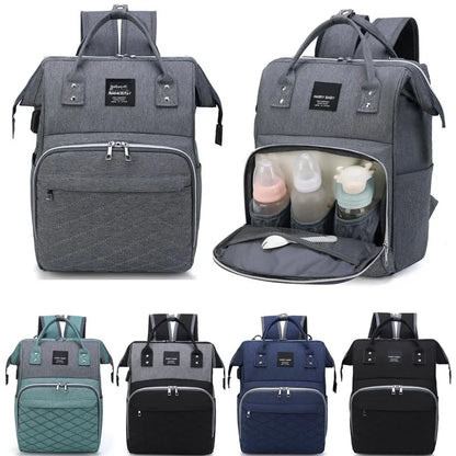 Mommy Diaper Bags Baby Stroller Large Capacity Backpacks with Changing Mat