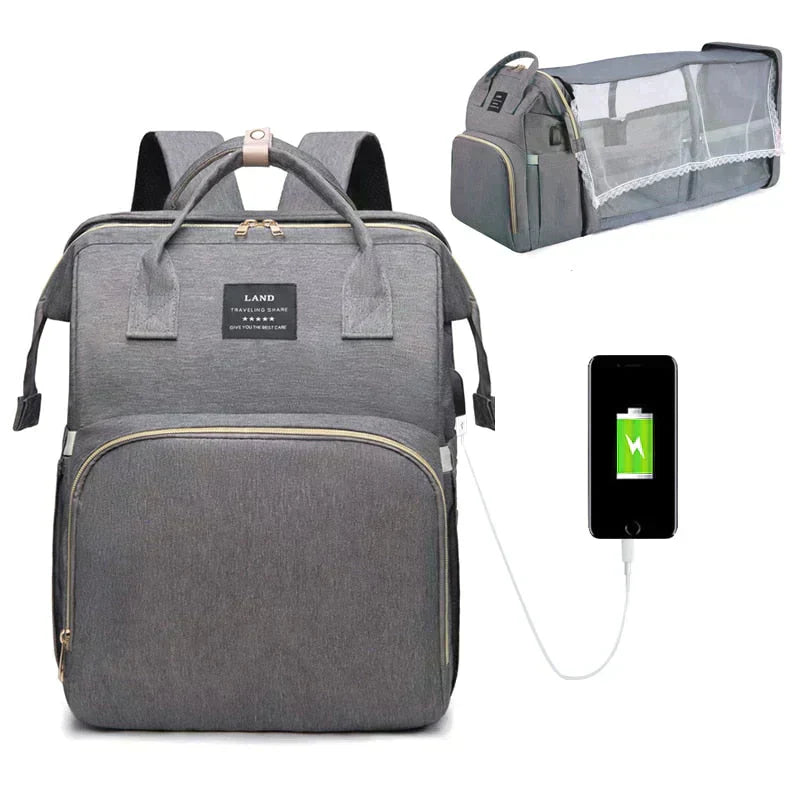 Diaper Bag And Changing Station