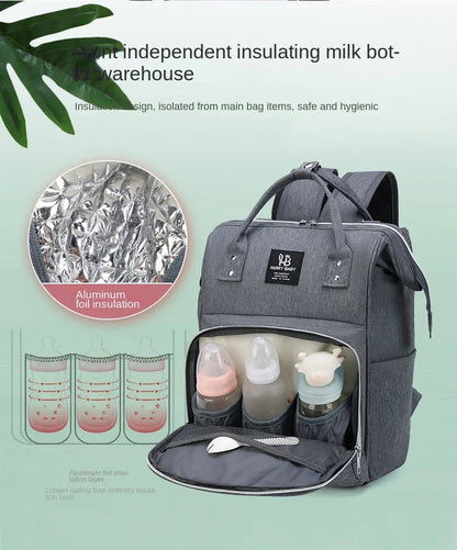 Mommy Diaper Bags Baby Stroller Large Capacity Backpacks with Changing Mat